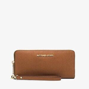 Michael Kors Camel Continental Wallet